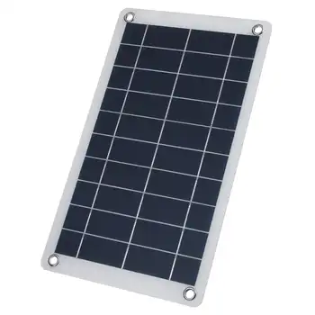 30W 5V 50 w 12V 18V solarnimi Dvojno USB Izhod Sončne Celice Poli solarnimi Prenosni krokodilsko Avto Polnilec Sončne Celice
