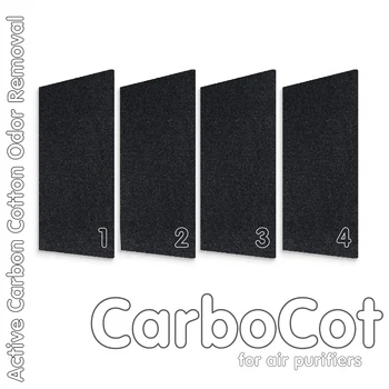 CarboCot Electrolux EAP300 Zraka Čistilec Združljiv Zaviti Dodatnih ogljikovih Cigareto in Vonj Odstranitev Čutil Filter