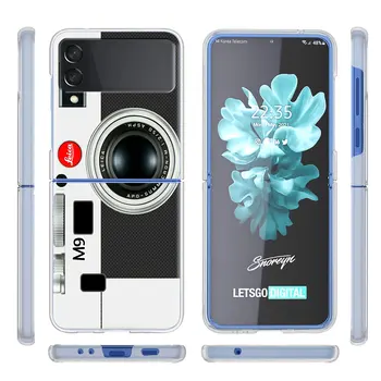 Jasen Primer za Samsung Z Flip3 5G Telefon Pokrovček za Galaxy ZFlip 3 Trdega Silikona Funda Za Z Flip3 Capa Glavno Vezje