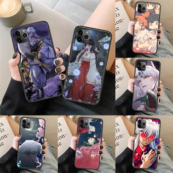 Inuyasha Sesshoumaru Anime Primeru Telefon Za iphone SE 2020 6 6S 7 8 11 12 13 Mini Plus X XS XR Pro Max black 3D pokrov luksuzni Etui