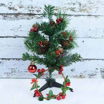 30/45 cm Mini Umetno Božično Drevo DIY Namizno Dekoracijo Božič Foto Prop Za Dom Božično zabavo, Novo Leto Darilo