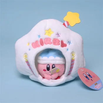 Srčkan Kirby Igrače Za Otroke, Risanka Plišaste Igrače Lep Plišastih Zvezda Kirby Majhen Obesek Živali Igrača Za Dekleta Modni Božična Darila Otrok
