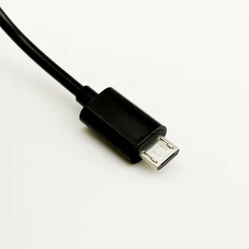 2pcs Mikro USB-B 5 Pin Moški-Mini USB-B 5 Pin Moški Spiralno Zvite Kabel 3 M