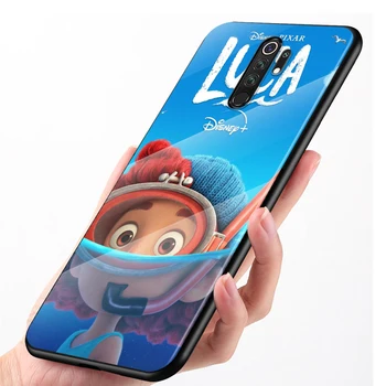 Kaljeno Steklo Pokrova Disney Brata Luca Za Xiaomi Redmi Opomba 10 10 9T 9S 9 8T 8 7 Pro Max 5G Shockproof Primeru Telefon