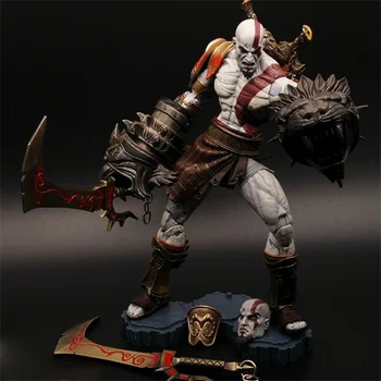 NECA 7-Palčni Bog Vojne Kratos Atreus/loki Model Akcijskega Slika PVC Plamen Nož Zbiranje Daril za Otroke in Odrasle