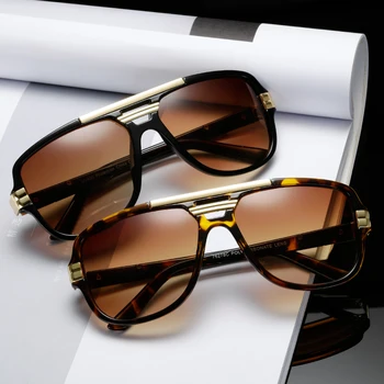 Blagovno znamko Design Nova sončna Očala, Modni Moški Kvadratnih Luksuzni sončna Očala Letnik UV400 Sunglass Odtenki Očala gafas de sol hombre