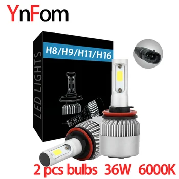 YNFOM Original LED žarometi H1 H3 H7 H8 H9 H11 H16 880 881 5202 9006 za meglo lučka avto, dodatna oprema,avto smerniki žarnice