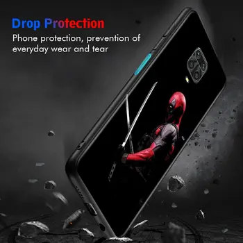 Avengers Marvel Deadpool Primeru Telefon Za Xiaomi Redmi Opomba 9 9 4G 8 10 Pro 5G K40 9C 9A 8T 7 9T 6A 7A 8A Kritje Funda Capa