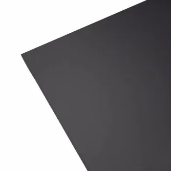 1Pcs Črno Ravno ABS Plastike, Pločevine 1mm x 200mm x 300 mm Visoke Kakovosti Plastično Ploščo Za Izgradnjo Modelov Industriji Deli