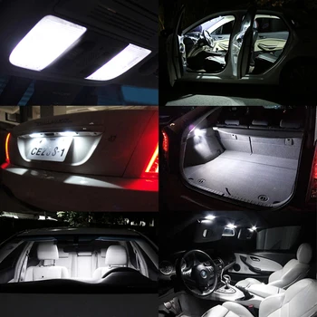 LED Notranja Žarnica Komplet Za Toyota Aygo 2005-2016 2017 2018 2019 2020 2021 Avto Dome Zemljevid Branje Trunk Žarnice Canbus