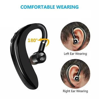Bluetooth Slušalke, Brezžične Slušalke, Ki Visi Uho, Vrtljivo Za 180 Stopinjski Brezžični Poslovni Avto Slušalke Eno Držalo Za Uho Slušalke