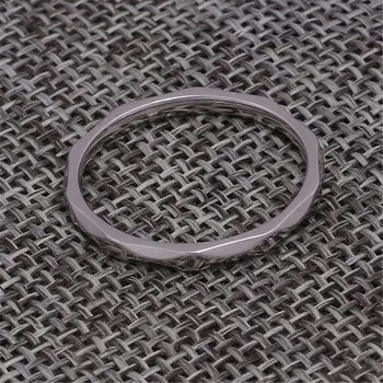 4 mm iz nerjavečega jekla nakit keper rezanje proces obroč moda lepe nakit dodatki ženske obroč