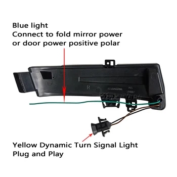 LED Dinamični Vključite Opozorilne Luči Flasher Teče Voda Blinker Zaporedno Lučka Za Mercedes-Benz W176 W246 W204 W212 C117 X156