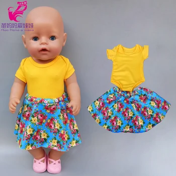 17 palčni lutka sladoleda obleka primerna za 18 inch lutka obleko baby darilo