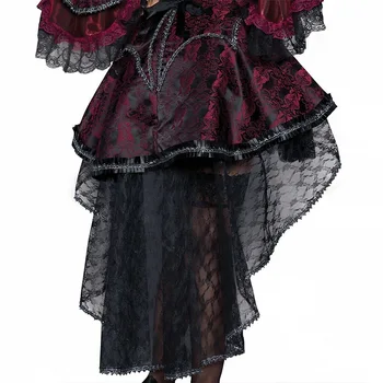 Halloween Carnival Vampir Earl Evropske Plemenito Sodišče Kostum Kostumi Za Ženske, Cosplay