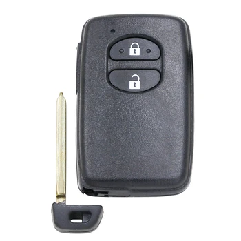 Smart Remote Key Lupini 2 Gumb za Toyota Avalon Camry Highlander RAV4 s vstavite ključ