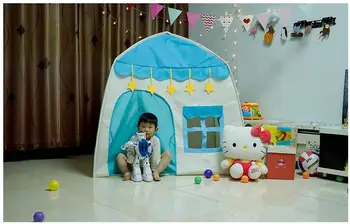 Dekle, Fant Baby Tipi Otrok Doll Igrajo Doma Zložljivo Hišo Wigwam Za Otroke Darilo Otroci Igrače Darilo Šotor Zaprtih Princesa Teepee Postelja