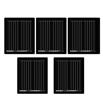 5Pcs Mini Prenosni Solarni Panel DIY Baterije Polnilnik Modul Doma na Prostem