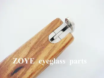 ZOYE spomladanski tečaj za les, sončna očala okvir, flex hinge za leseno sončna očala ZSH-01 niklja barve dostava v 2 dneh