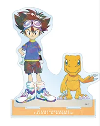 Anime Digitalni pošast Digimon Figura Lutka Ishida Yamato Takenouchi Sora IZUMI KOUSHIRO TACHIKAWA MIMI Slika Stojalo Model Igrača
