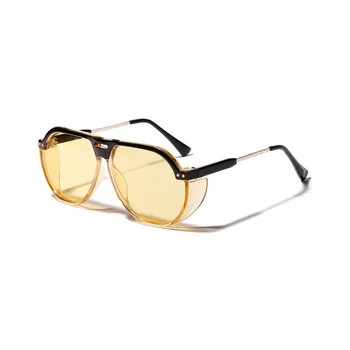 Pilotni Ženska Sončna Očala Retro Sončna Očala Človek Krona 2021 Trendy Nove Unisex Ocean Objektiv Cmaos Uv400 Očala Odtenek Potovanja Oculos