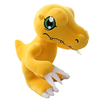 Anime Digimon Agumon Dinozaver Plišastih Lutka, Polnjene Živali, Otroci Igrače 12