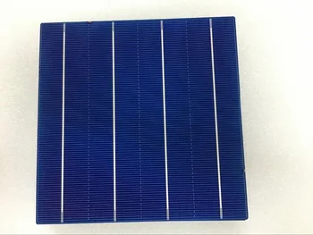 100pcs18.4% učinkovitost 6x6 poli kristalne sončne celice za DIY prostem sončne svetlobe