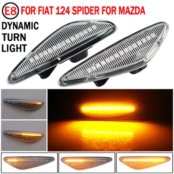 Dynamic LED Blinker Strani Oznako Vključite Opozorilne Luči luči Za Mazda MX-5 RX8 08-12 6 Atenza GH 10-13 5 Premacy CW Fiat 124 Spider