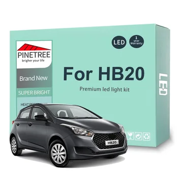 Led Notranje Luči Komplet Za Hyundai HB20 HB20S HB20X 2013 2016 2017 2018 2019 LED Žarnice Canbus