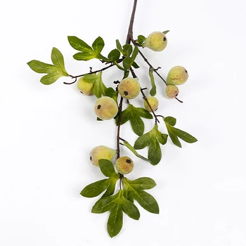 Simulirano Multi Single-Leaf Fig Sadje Veje Ponaredek Rastline Fig Sadje Cvet Božič Zahvalni Stranka Domov Odlikovanja