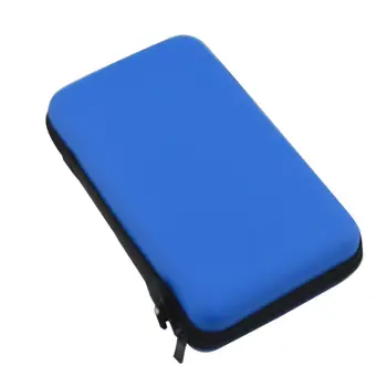 10PCS EVA torbica Prenosna Torba za 3DS XL LL Zadrgo za Shranjevanje Primeru Zajema Trdo Lupino Zaščitna Pufrom Shockproof Polje