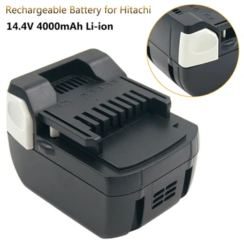 Zamenjava 14,4 v 4.0 Ah Li-ion električno orodje baterijo za HITACHI BSL1415 BSL1430 CD14DSL DH14DSL DS14DSL 329901 Akumulatorski Vrtalnik
