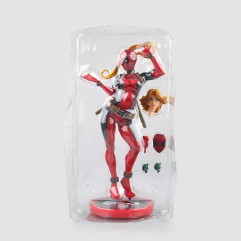 ARTFX X-men Lady Deadpool PVC Dejanje Slika Zbirateljske Model Super Junak Otroci Igrače Lutka 24 CM