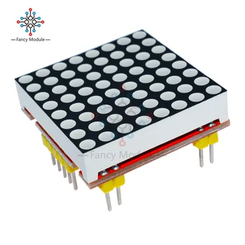 5V/3.3 V, LED Matriko, šahovnica z 8 × 8 MAX7219 Zaslon Modul za Arduino NEU Modul Nova